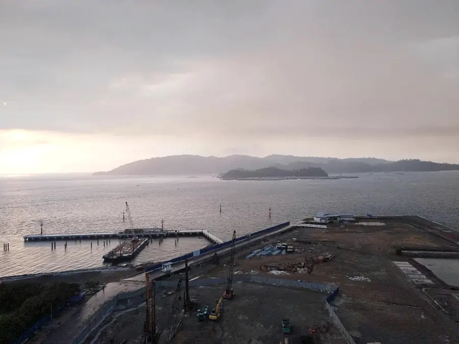 Jetty development and piling, Grandis Wharf